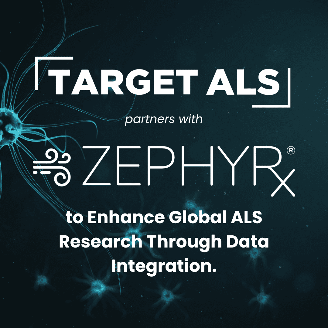 Target ALS partners with ZEPHYRx to enhance global ALS research through data integration.