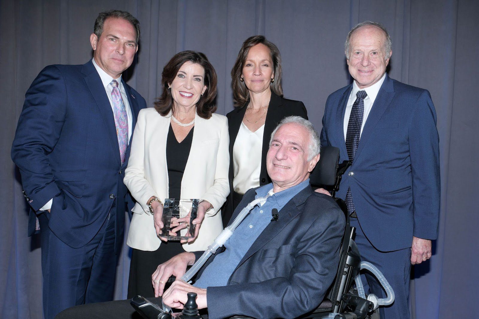 Dan Doctoroff, Founder of Target ALS, honored at the Lou Gehrig Legacy Gala. Photo Credit: ALS United Great New York.