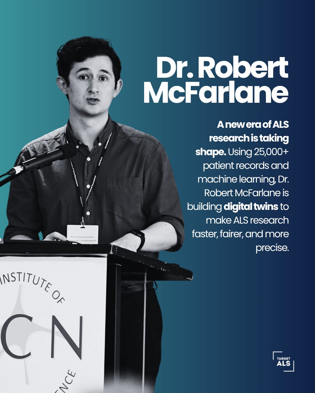 Charting the Future of ALS Trials with Digital Twins: A Conversation with Dr. Robert McFarlane